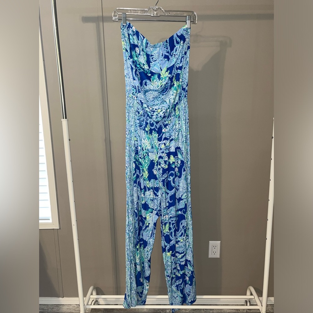 Lilly Pulitzer Strapless Jumpsuit